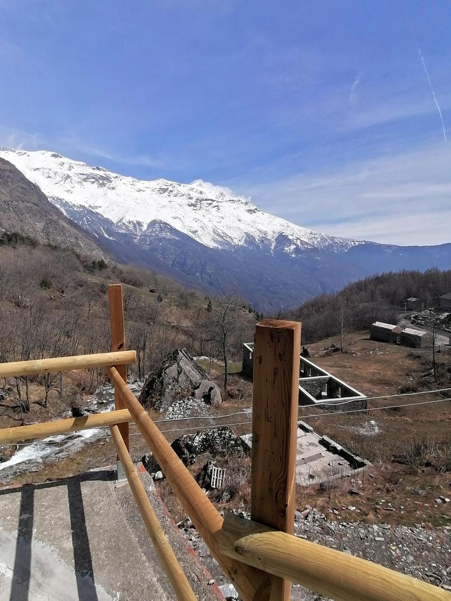 Ca Ad Me Pare Alloggio Con Terrazza Panoramica Moncenisio Dış mekan fotoğraf