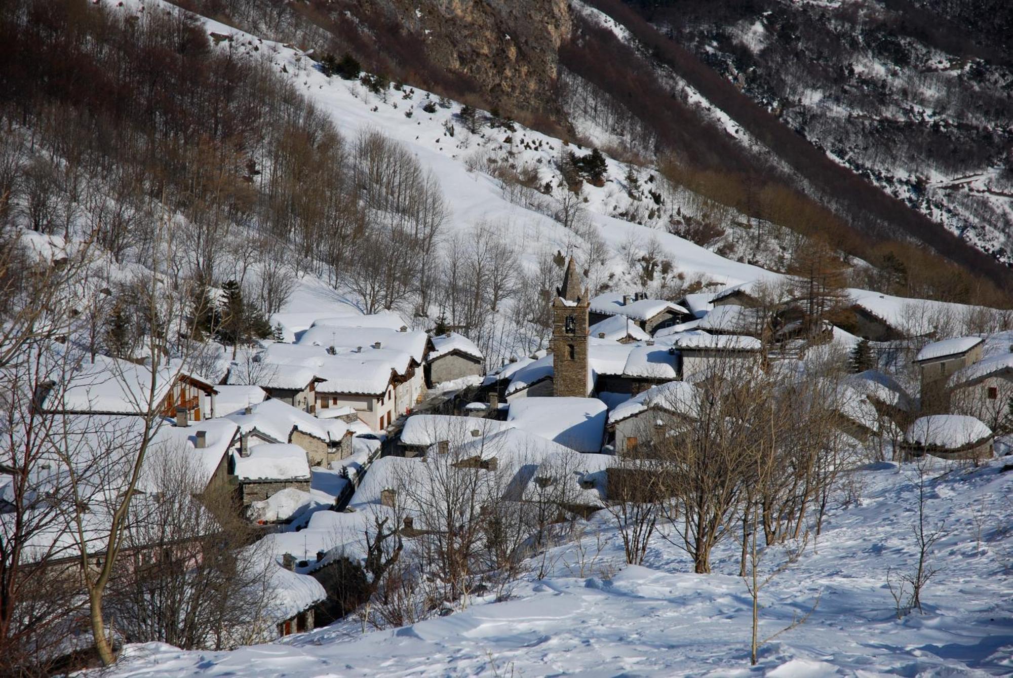 Ca Ad Me Pare Alloggio Con Terrazza Panoramica Moncenisio Dış mekan fotoğraf