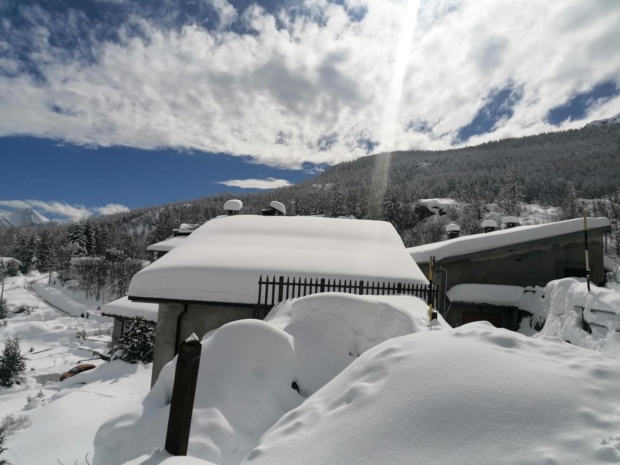 Ca Ad Me Pare Alloggio Con Terrazza Panoramica Moncenisio Dış mekan fotoğraf