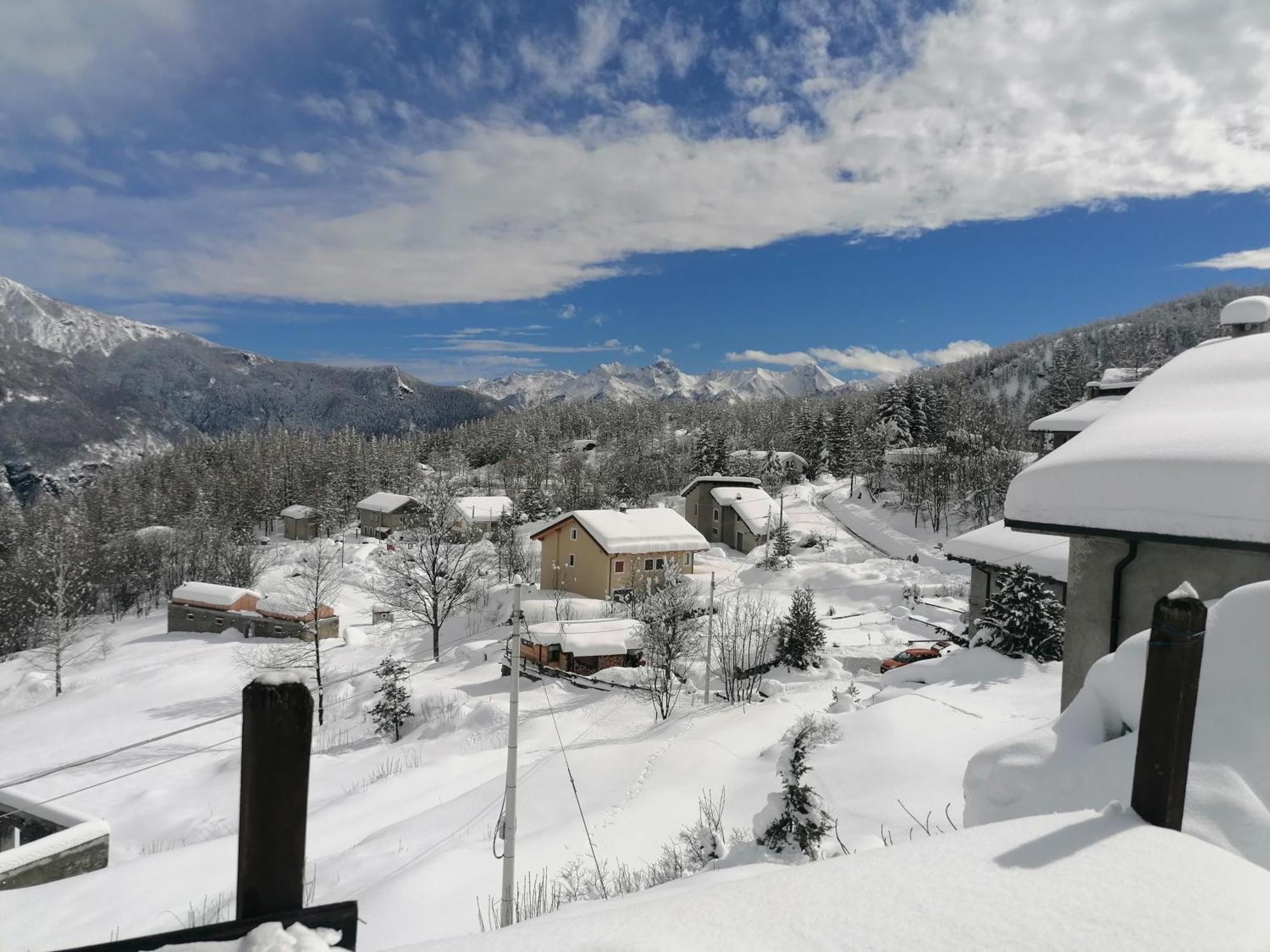 Ca Ad Me Pare Alloggio Con Terrazza Panoramica Moncenisio Dış mekan fotoğraf